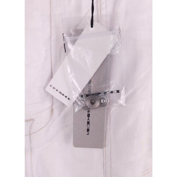 Rick Owens DRKSHDW Cargo Collapse Cropped Cut Pant 36 L Mens White SS 20 NWT - Picture 5 of 11